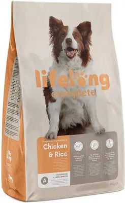 Lifelong Dry Adult for Medium & Large Breeds Chicken & Rice