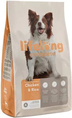 Lifelong Dry Adult for Medium & Large Breeds Chicken & Rice Lifelong Dry Adult for Medium & Large Breeds Chicken & Rice