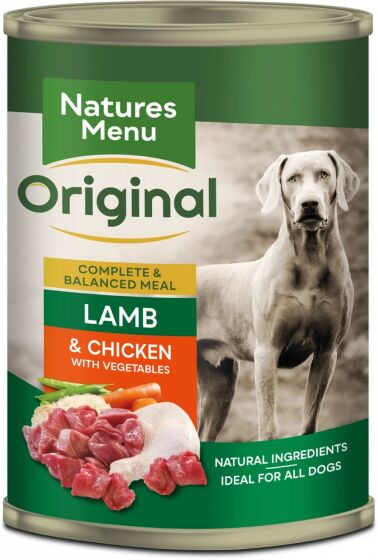 Natures Menu Original Cans Adult Lamb & Chicken Natures Menu Original Cans Adult Lamb & Chicken