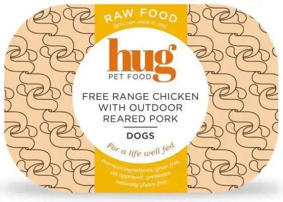 Hug Cookable Raw Adult Free Range Chicken With Outdoor Reared Pork