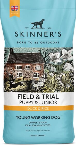 Skinner's Field & Trial Puppy & Junior Duck & Rice