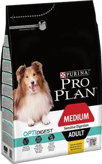 Pro Plan Medium Adult Sensitive Digestion OptiDigest Rich In Chicken