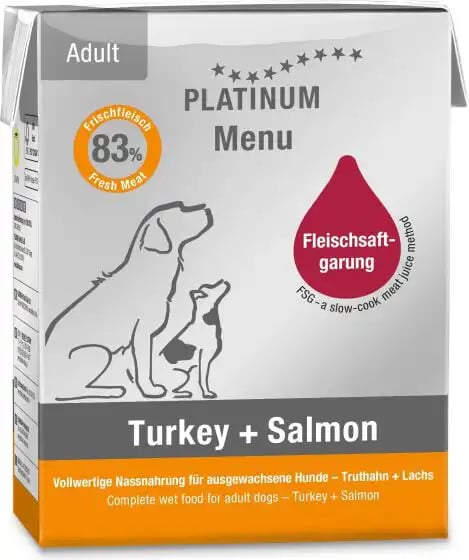 Platinum Menu Turkey + Salmon