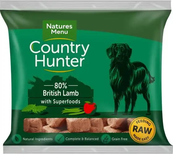 Natures Menu Country Hunter Nuggets Adult British Lamb