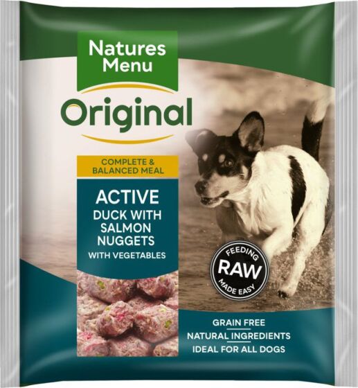 Natures Menu Original Nuggets Active Duck With Salmon Natures Menu Original Nuggets Active Duck With Salmon