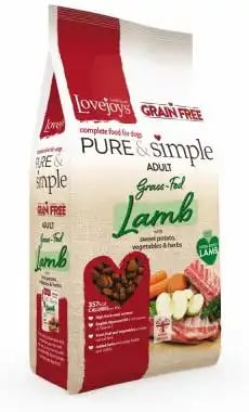 Lovejoys Pure & Simple Grain Free Dry Adult Grass Fed Lamb