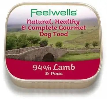 Feelwells Gourmet Wet Dog Food Lamb & Peas