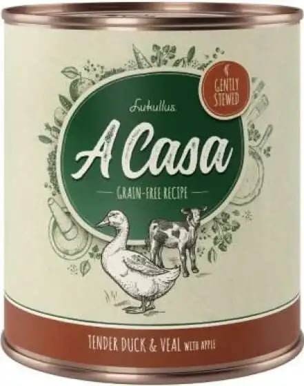 Lukullus Adult Tins A Casa Tender Duck & Veal With Apple