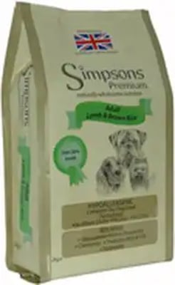 Simpsons Premium Adult Lamb & Brown Rice