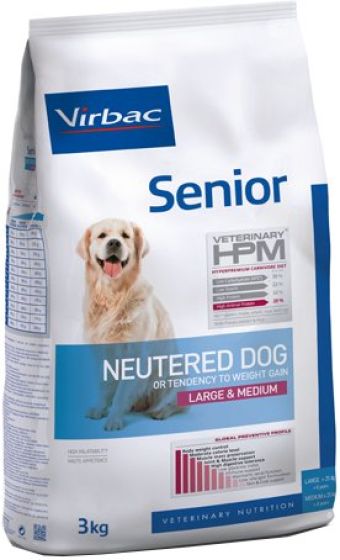 Virbac Veterinary HPM Senior Neutered Dog Large & Medium Large & Medium Virbac Veterinary HPM Senior Neutered Dog Large & Medium Large & Medium