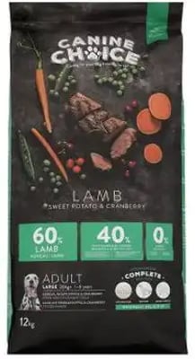 Canine Choice Adult Large Lamb Canine Choice Adult Large Lamb
