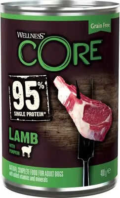 Wellness Core 95% Lamb With Pumpkin