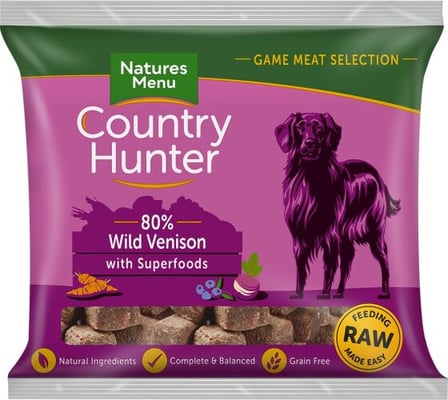 Natures Menu Country Hunter Nuggets Adult Wild Venison Natures Menu Country Hunter Nuggets Adult Wild Venison