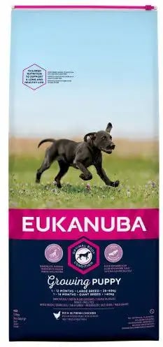 Eukanuba Growing Puppy Large Breed Rich In Fresh Chicken Eukanuba Growing Puppy Large Breed Rich In Fresh Chicken