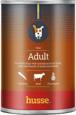 Husse Adult Paté Beef & Pineapple Husse Adult Paté Beef & Pineapple