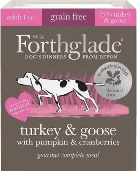 Forthglade Gourmet Complete Meal Adult Turkey & Goose