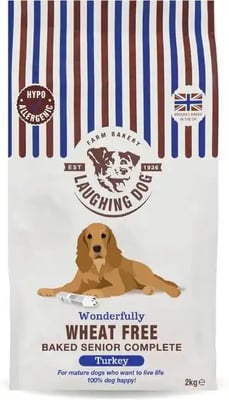 Laughing Dog Wheat Free Senior Complete Turkey Laughing Dog Wheat Free Senior Complete Turkey