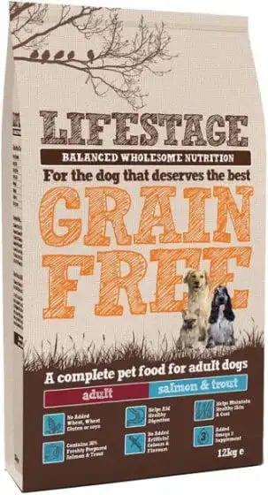 Lifestage Grain Free Adult Salmon & Trout