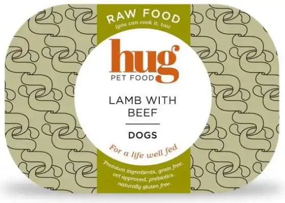 Hug Cookable Raw Adult Lamb With Beef