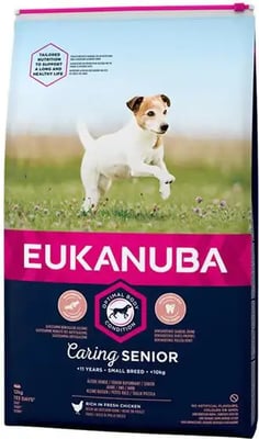 Eukanuba Caring Senior Small Breed Rich In Fresh Chicken