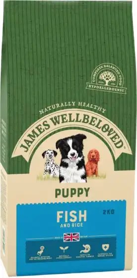 James Wellbeloved Puppy Dry Fish & Rice