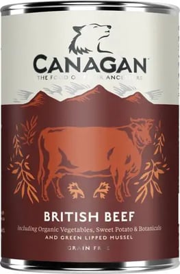 Canagan Adult Tins British Beef Canagan Adult Tins British Beef
