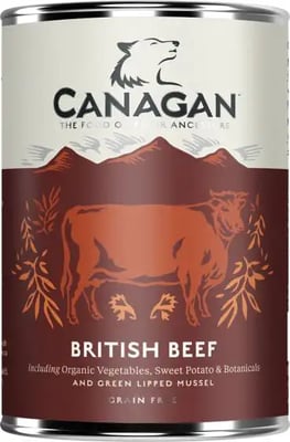 Canagan Adult Tins British Beef