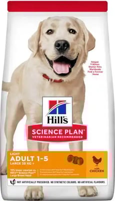 Hill's Science Plan Adult 1-5 Light Large With Chicken Hill's Science Plan Adult 1-5 Light Large With Chicken