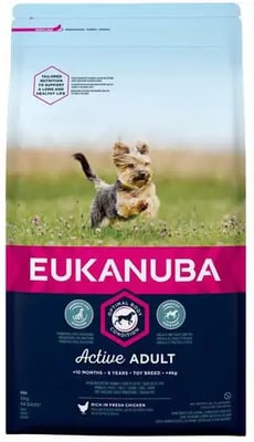 Eukanuba Active Adult Toy Breed Rich In Fresh Chicken Eukanuba Active Adult Toy Breed Rich In Fresh Chicken