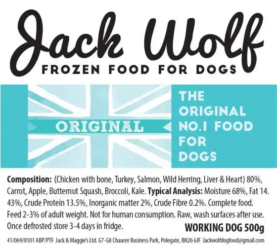Jack Wolf Working Dog Original Jack Wolf Working Dog Original