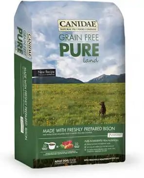 Canidae Pure Land With Freshly Prepared Bison Canidae Pure Land With Freshly Prepared Bison