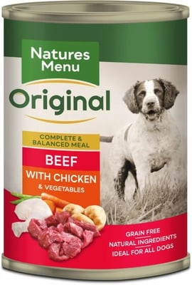 Natures Menu Original Cans Adult Beef With Chicken