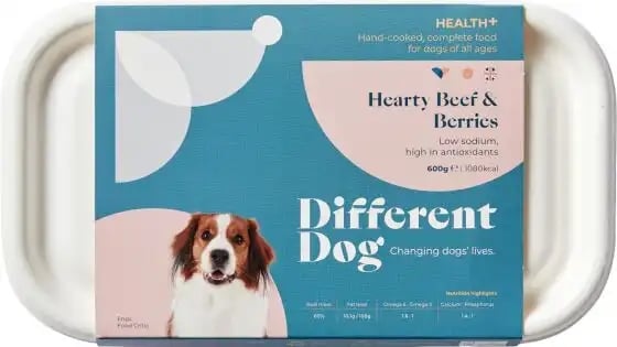 Different Dog Health+ Hearty Beef & Berries Hearty Beef & Berries