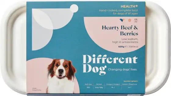Different Dog Health+ Hearty Beef & Berries Hearty Beef & Berries Different Dog Health+ Hearty Beef & Berries Hearty Beef & Berries