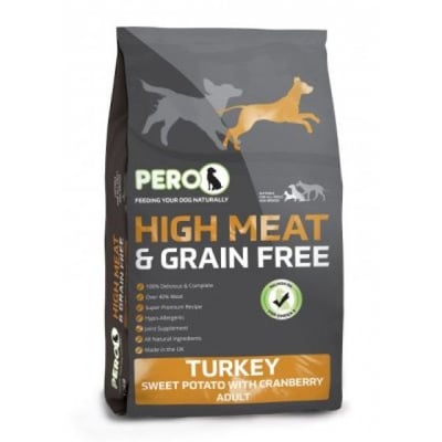 Pero High Meat & Grain Free Turkey & Sweet Potato With Cranberry Pero High Meat & Grain Free Turkey & Sweet Potato With Cranberry