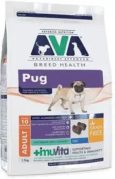 Ava Breed Health Pug Dry Fish Ava Breed Health Pug Dry Fish