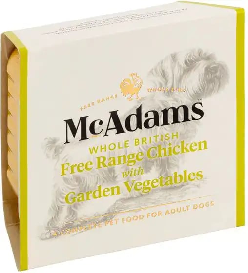 McAdams Wet Foods Whole British Free Range Chicken With Garden Vegetables
