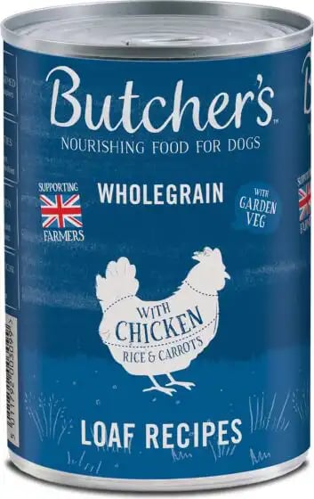Butcher's Loaf Recipes Can With Chicken, Wholegrain Rice & Carrots