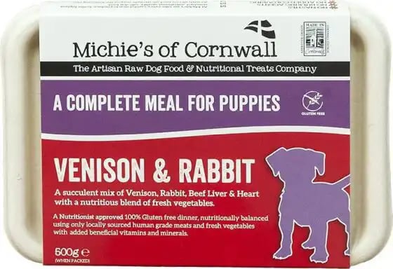 Michie's of Cornwall Complete Puppy Venison & Rabbit
