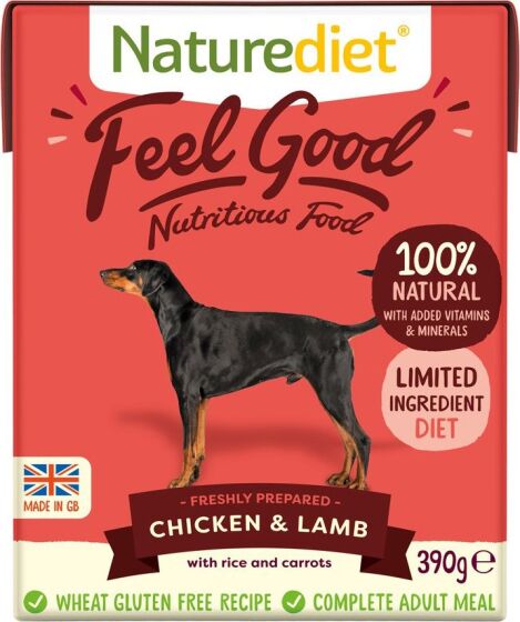 Naturediet Feel Good Chicken & Lamb Naturediet Feel Good Chicken & Lamb