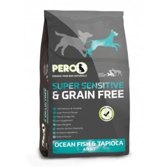 Pero Super Sensitive & Grain Free Ocean Fish & Tapioca Pero Super Sensitive & Grain Free Ocean Fish & Tapioca