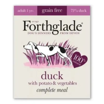 Forthglade Complete Meal Grain Free Adult Duck Forthglade Complete Meal Grain Free Adult Duck