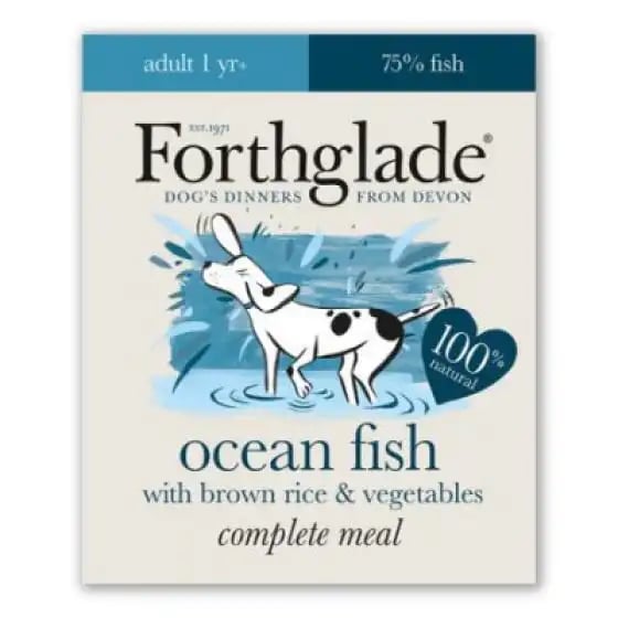 Forthglade Complete Meal with Brown Rice Adult Ocean Fish