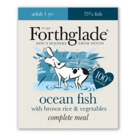Forthglade Complete Meal with Brown Rice Adult Ocean Fish Forthglade Complete Meal with Brown Rice Adult Ocean Fish