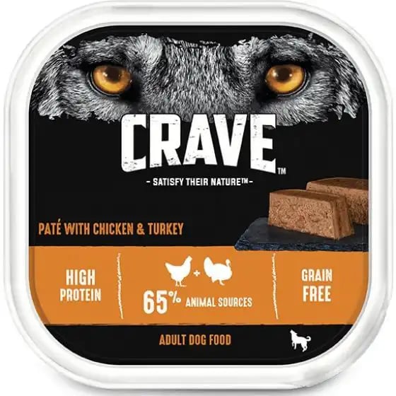 Crave Adult Paté With Chicken & Turkey