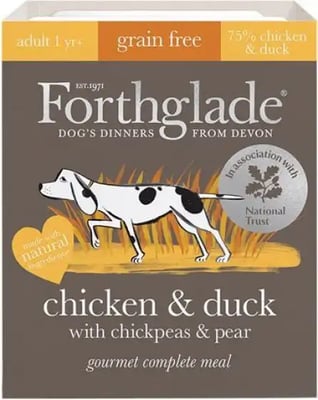 Forthglade Gourmet Complete Meal Adult Chicken & Duck Forthglade Gourmet Complete Meal Adult Chicken & Duck