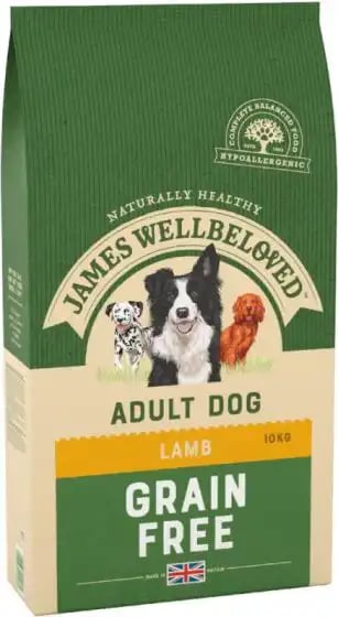 James Wellbeloved Adult Grain Free Dry Lamb & Vegetables