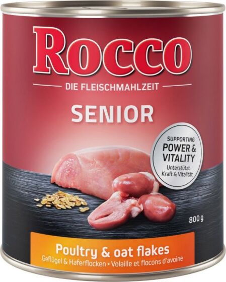 Rocco Senior Poultry & Oat Flakes
