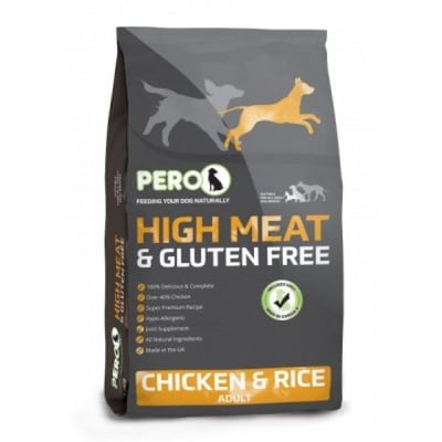 Pero High Meat & Gluten Free Chicken & Rice Pero High Meat & Gluten Free Chicken & Rice
