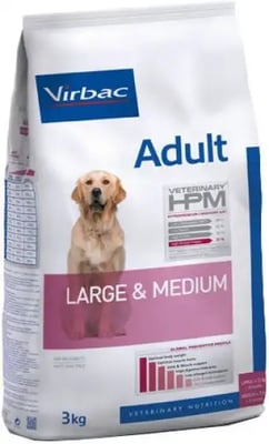 Virbac Veterinary HPM Adult Large & Medium Large & Medium